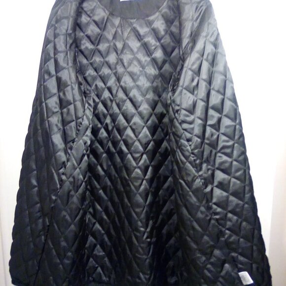 Cherish Mid length Black Zip Up Jacket - Picture 13 of 15